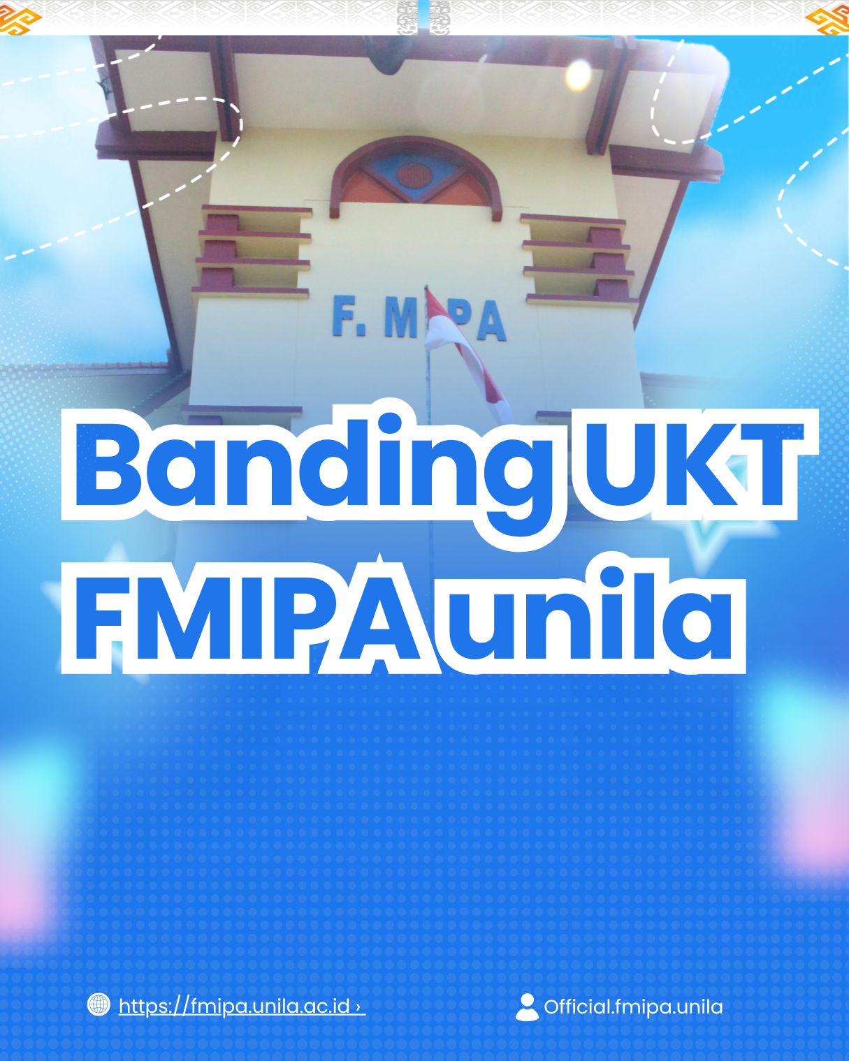 Gambar berita: Pengumuman BANDING UKT FMIPA UNILA